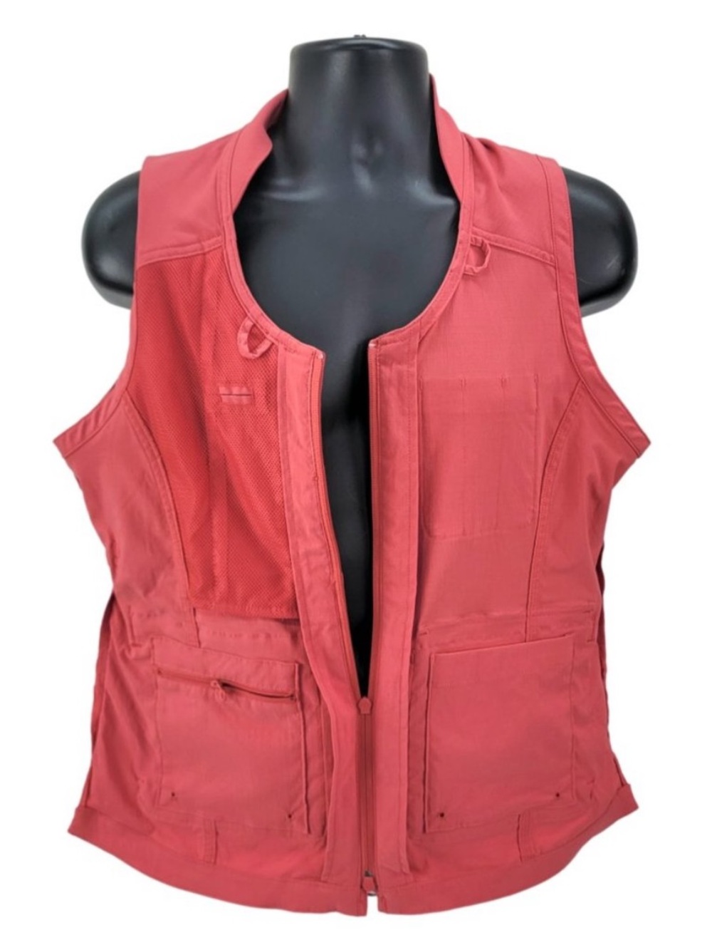 Duluth Trading Co Womens Heirloom Gardening Vest Size Large Ripstop Nylon